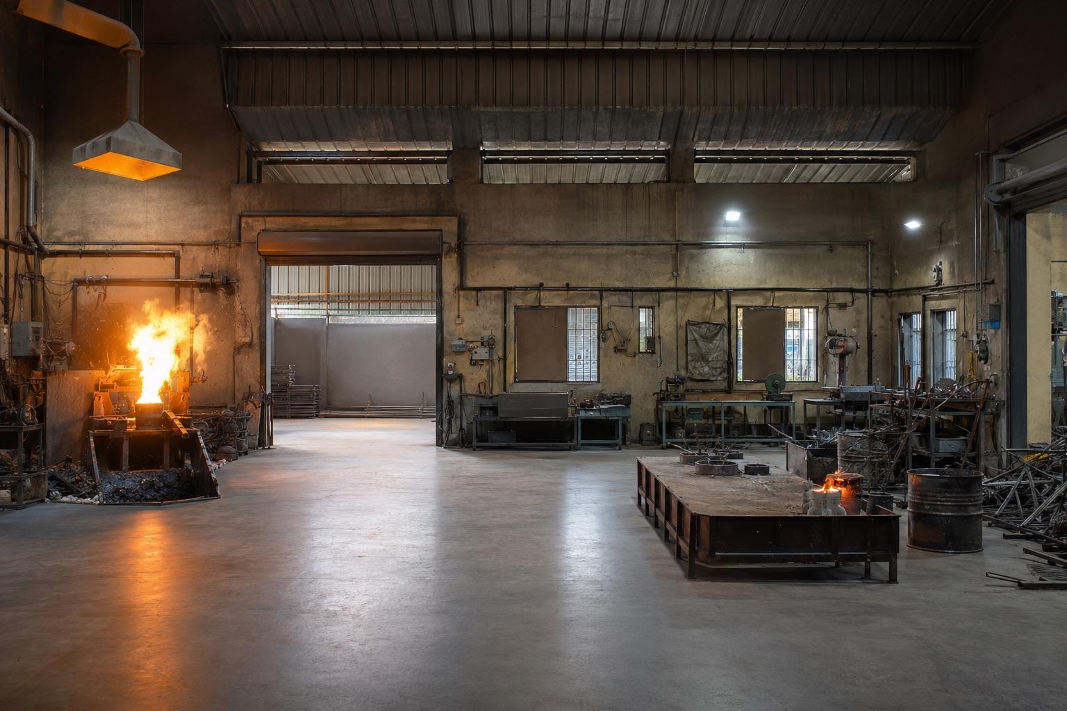Industrial manufacturing facility