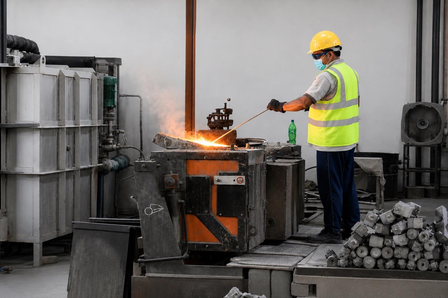 Investment casting plant equipment and production line