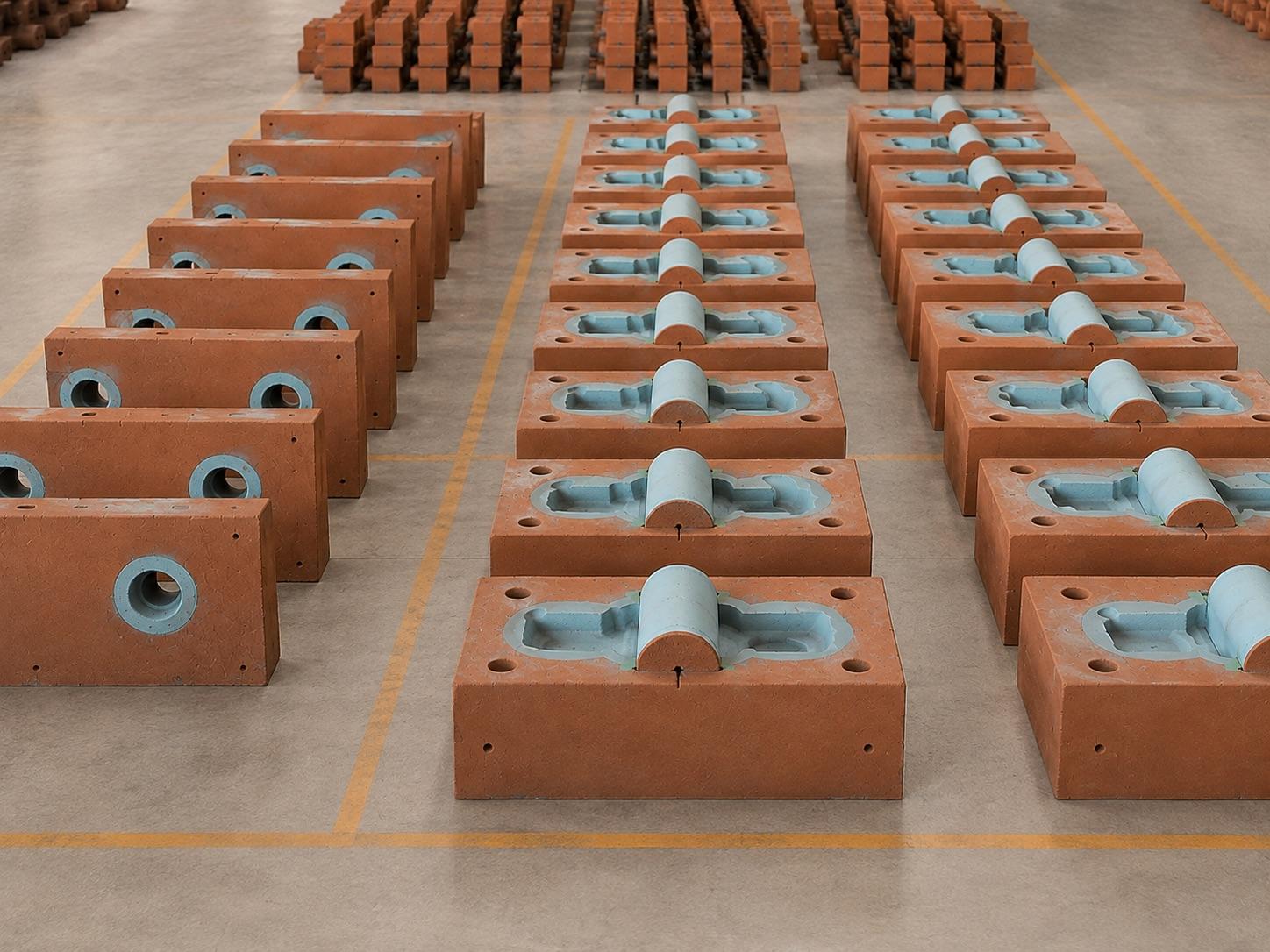 Sand casting production facility at Steelage Technocast